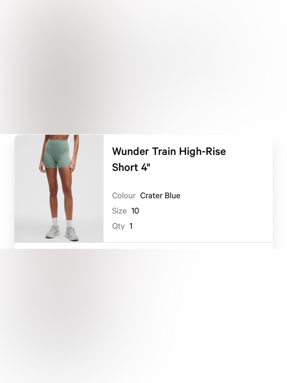 Lululemon Wunder Train High-Rise Short 4” - Picture 9 of 9